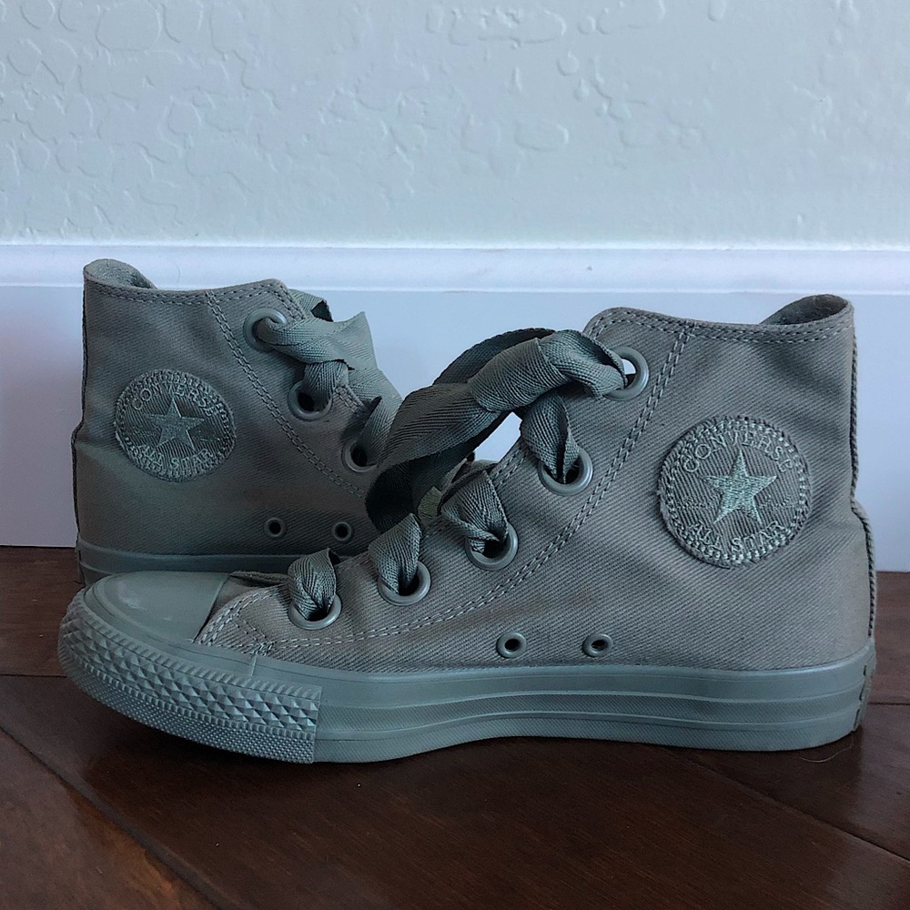 Monochrome High Top Converse